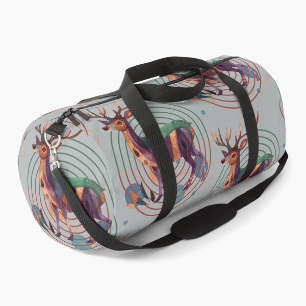 Item preview, Abstract Geometric Boho Deer Woodland Nature designed and sold by Szpaku desart .
