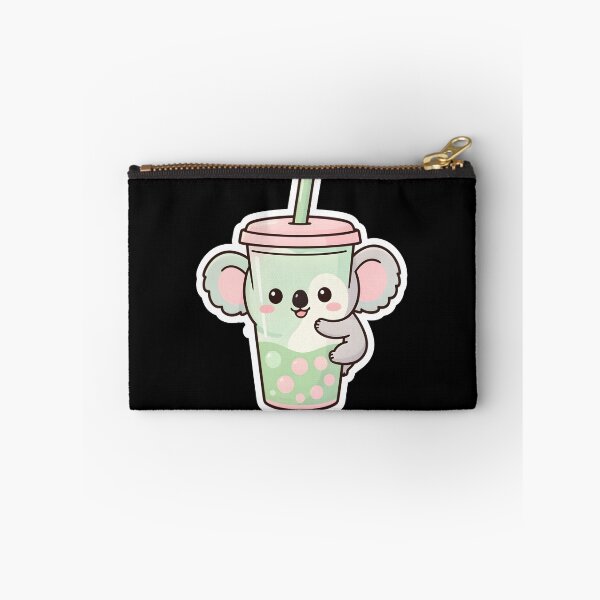 Item preview, Cute Koala Bubble Tea Kawaii Boba Drink Sticker designed and sold by KCasual.