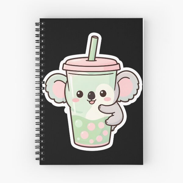 Item preview, Cute Koala Bubble Tea Kawaii Boba Drink Sticker designed and sold by KCasual.
