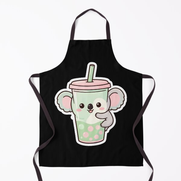 Item preview, Cute Koala Bubble Tea Kawaii Boba Drink Sticker designed and sold by KCasual.