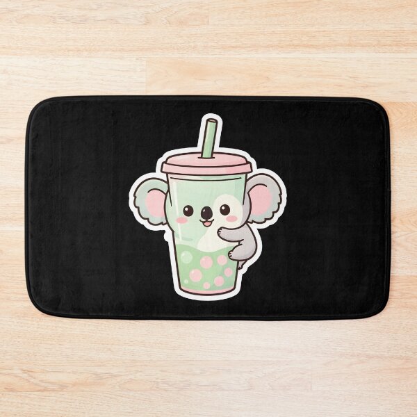 Item preview, Cute Koala Bubble Tea Kawaii Boba Drink Sticker designed and sold by KCasual.