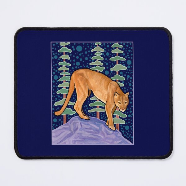 Item preview, Mid Century Modern Mountain Lion (Cougar, Puma) designed and sold by rorabeenie.
