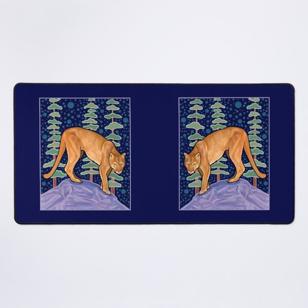 Item preview, Mid Century Modern Mountain Lion (Cougar, Puma) designed and sold by rorabeenie.