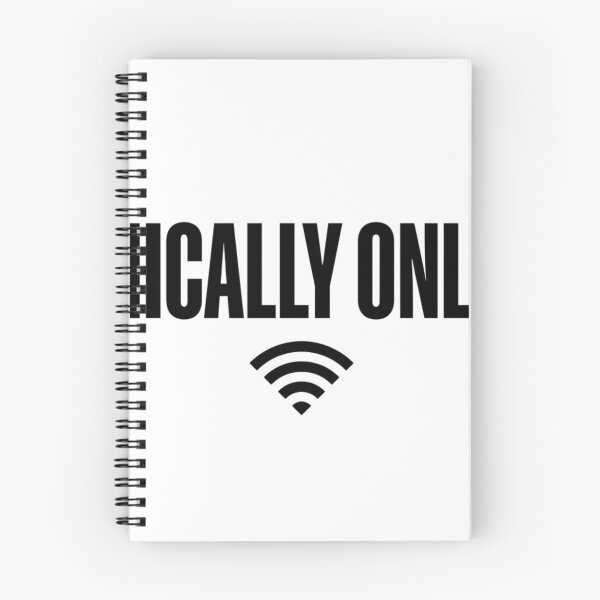 Item preview, Chronically Online Co. Minimalist Typography designed and sold by Pixele.