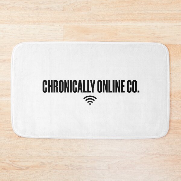 Item preview, Chronically Online Co. Minimalist Typography designed and sold by Pixele.