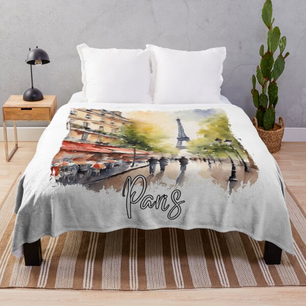 Item preview, Watercolor of Paris, I love Paris designed and sold by Dressyourflag.