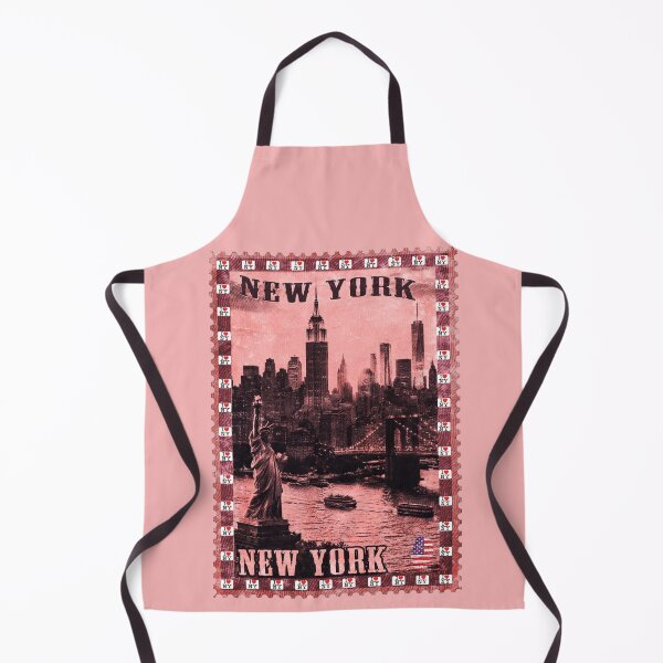 Item preview, Vintage New York City Postage Stamp | NYC Skyline Statue of Liberty Retro Travel stamp designed and sold by Youngkev-arts.