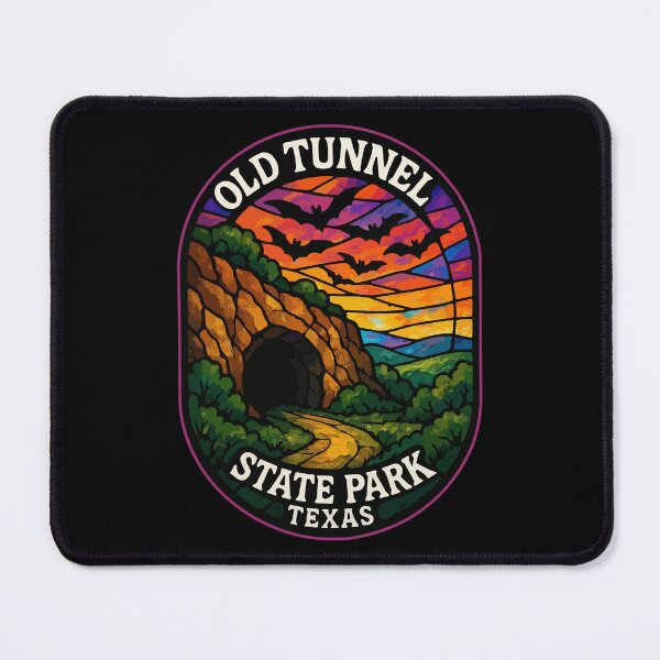Item preview, Old Tunnel State Park Texas Stained Glass Travel designed and sold by TomFrontierArt.
