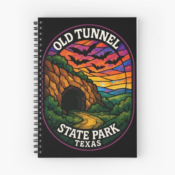 Item preview, Old Tunnel State Park Texas Stained Glass Travel designed and sold by TomFrontierArt.