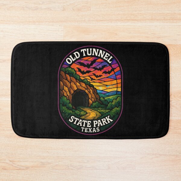 Item preview, Old Tunnel State Park Texas Stained Glass Travel designed and sold by TomFrontierArt.