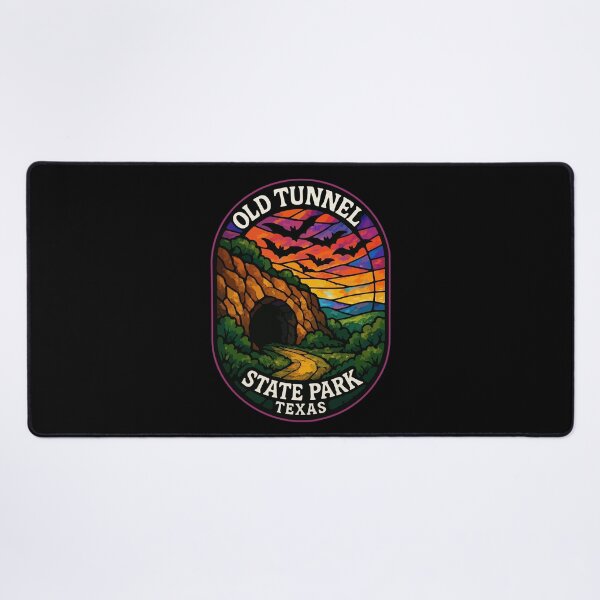 Item preview, Old Tunnel State Park Texas Stained Glass Travel designed and sold by TomFrontierArt.