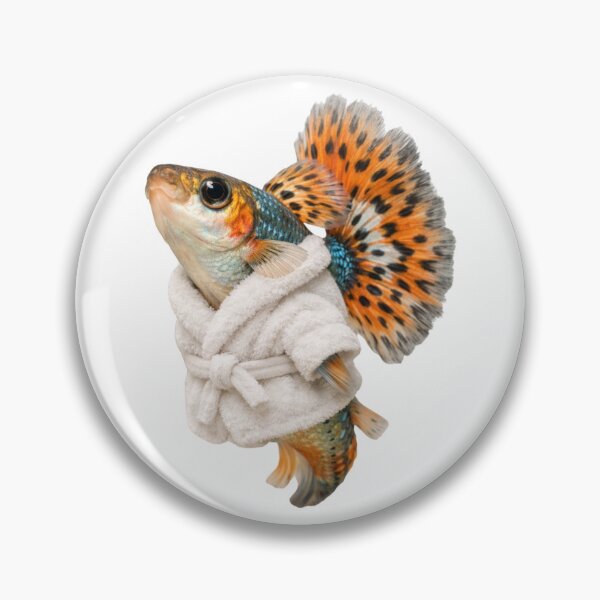 Item preview, Relaxing Bathrobe Guppy designed and sold by Sillytoe.