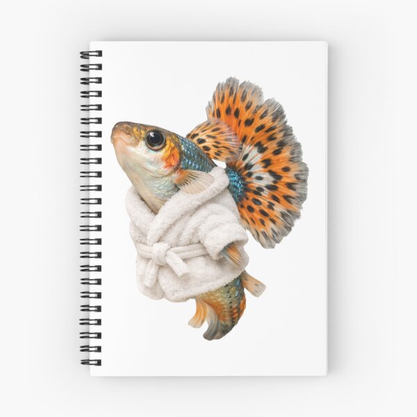 Item preview, Relaxing Bathrobe Guppy designed and sold by Sillytoe.