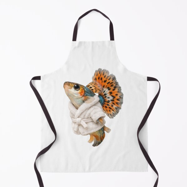 Item preview, Relaxing Bathrobe Guppy designed and sold by Sillytoe.