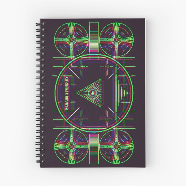 Item preview, Illuminati Stand By Synthwave - Dark designed and sold by animinimal.