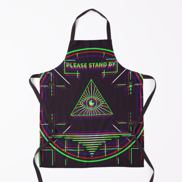 Item preview, Illuminati Stand By Synthwave - Dark designed and sold by animinimal.