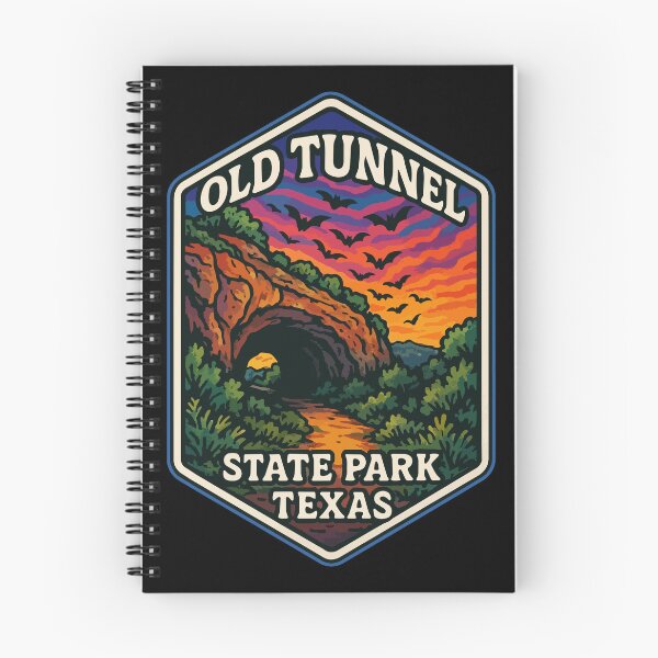 Item preview, Old Tunnel State Park Texas Trippy Art designed and sold by TomFrontierArt.