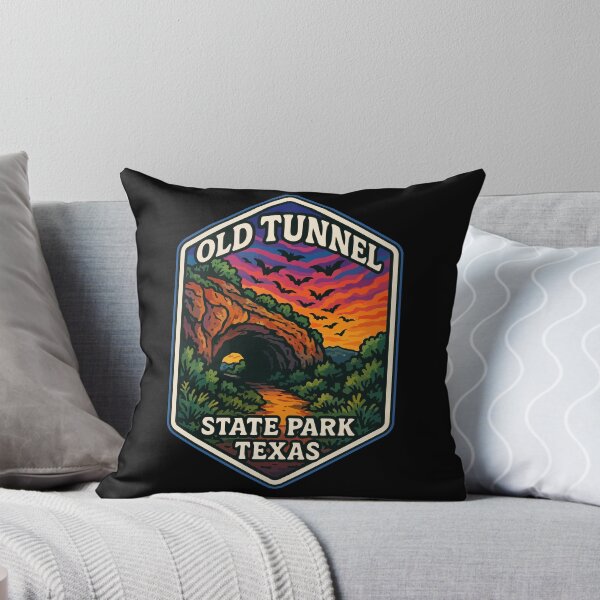 Item preview, Old Tunnel State Park Texas Trippy Art designed and sold by TomFrontierArt.