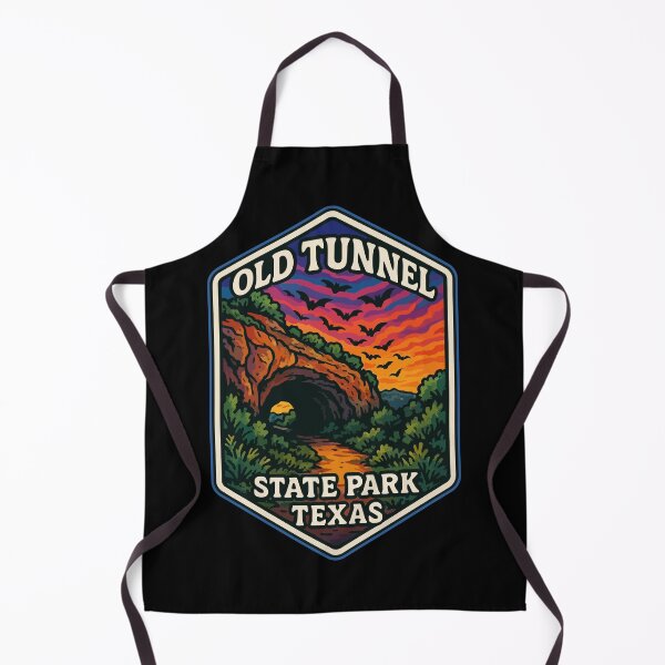 Item preview, Old Tunnel State Park Texas Trippy Art designed and sold by TomFrontierArt.