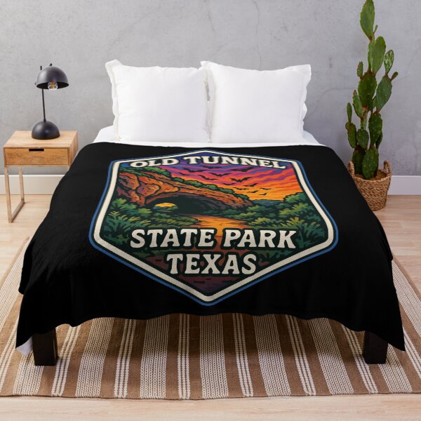 Item preview, Old Tunnel State Park Texas Trippy Art designed and sold by TomFrontierArt.