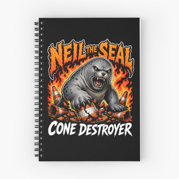 Item preview, Neil the Seal Cone Destroyer - Tasmanian Elephant Seal Meme designed and sold by Uglyandcute.