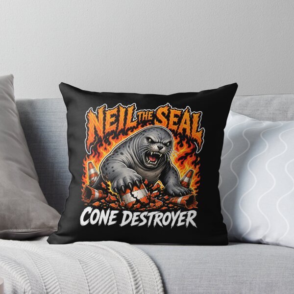 Item preview, Neil the Seal Cone Destroyer - Tasmanian Elephant Seal Meme designed and sold by Uglyandcute.