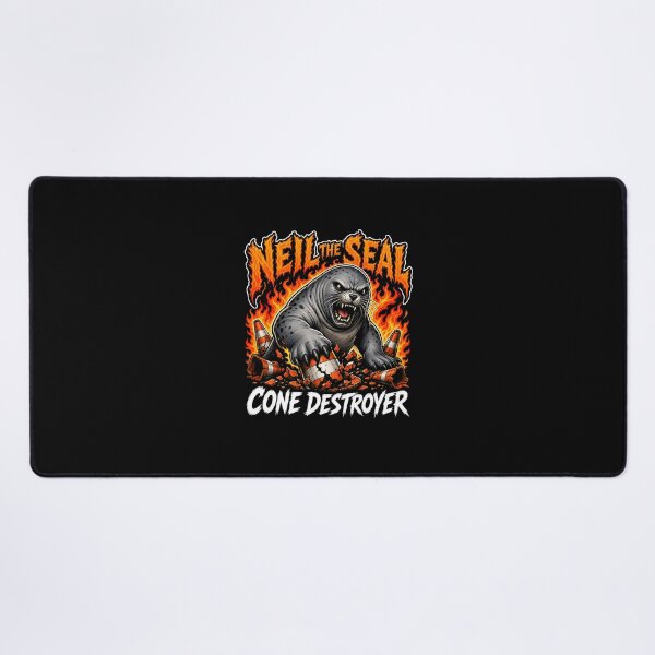 Item preview, Neil the Seal Cone Destroyer - Tasmanian Elephant Seal Meme designed and sold by Uglyandcute.