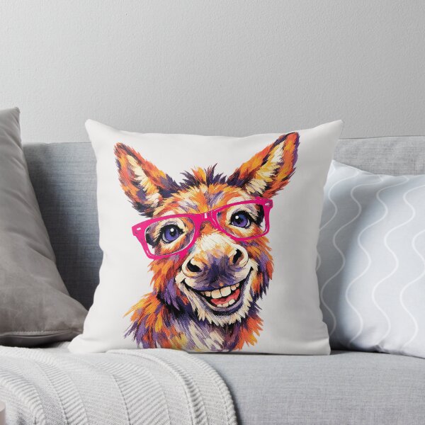 Item preview, Smart Donkey With Glasses Funny Meme Smart Donkey Ass designed and sold by erozzz.