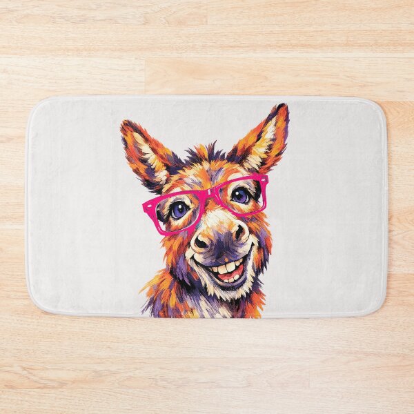Item preview, Smart Donkey With Glasses Funny Meme Smart Donkey Ass designed and sold by erozzz.