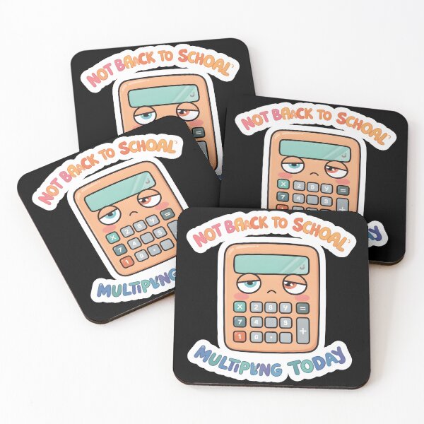 Item preview, Funny Calculator Not Back To School Multiplying Today designed and sold by KCasual.
