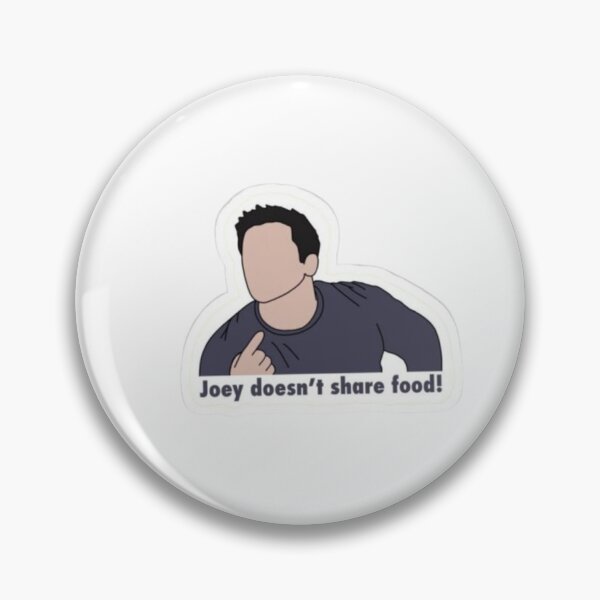 Item preview, Joey Doesn't Share Food Funny Sticker designed and sold by TurtlelabStudio.