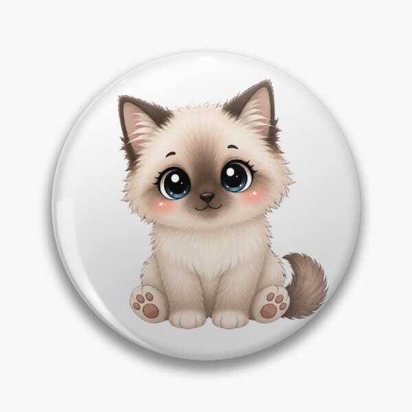 Item preview, Cute Ragdoll Kitten designed and sold by Mysthor-Designs.
