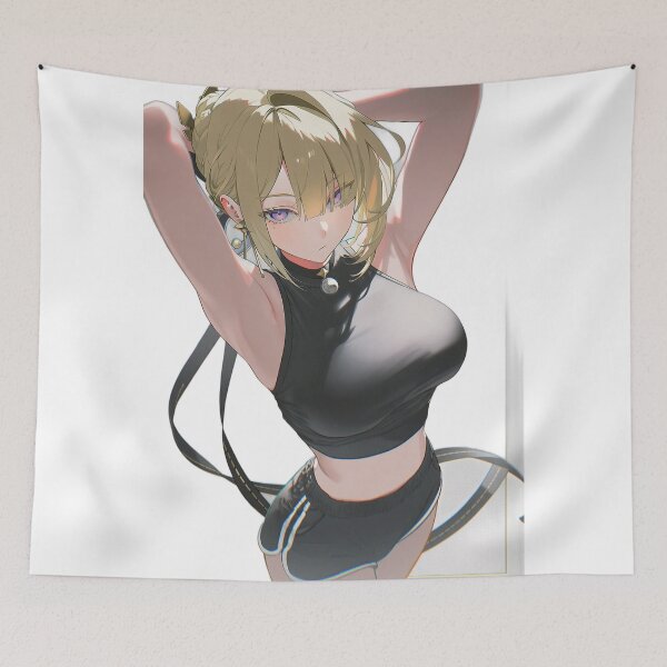 Item preview, Evelyn Chevalier Black Cropped Outfit Zenless Zone Zero designed and sold by KomiArts.