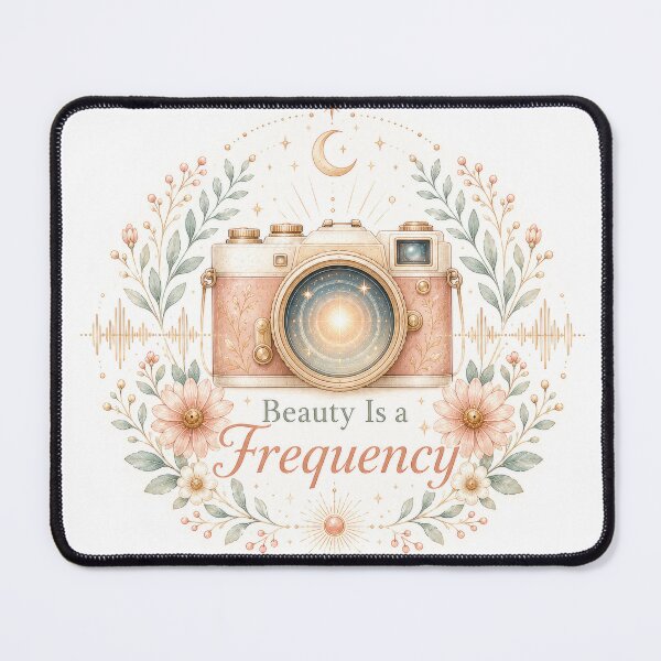 Item preview, Beauty Is a Frequency Celestial Camera Boho Art designed and sold by CasadiFrequenza.