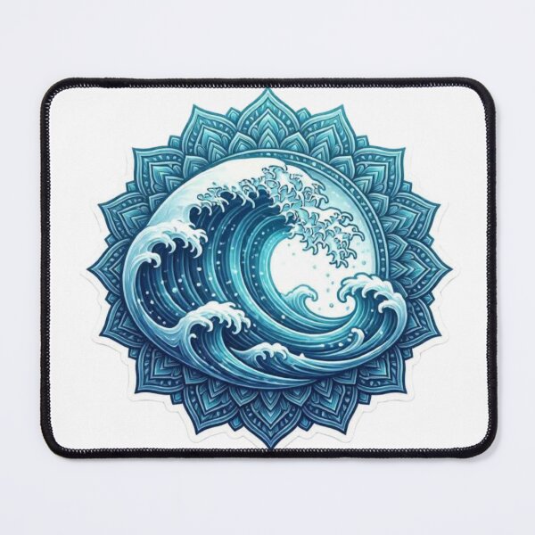 Item preview, blue wave  designed and sold by kidoramagic.