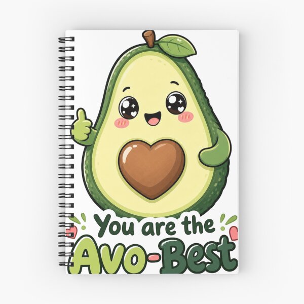 Item preview, You're the Avo-Best Cute Avocado Kawaii designed and sold by BoosterShop.
