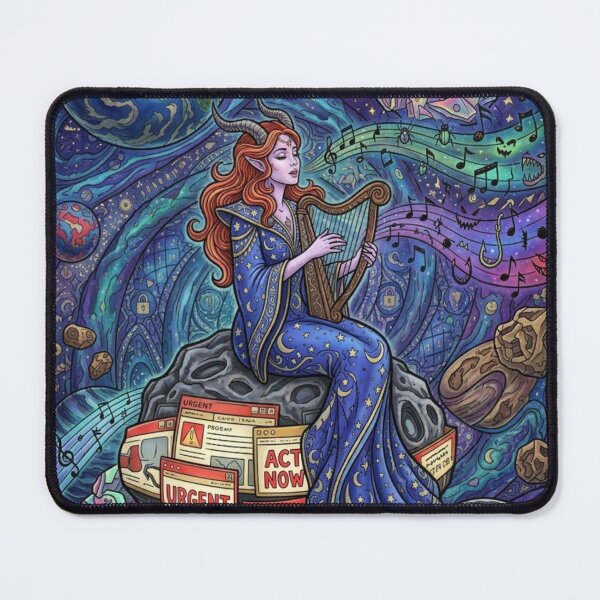 Item preview, The Clickbait Sirens Song Cyber Guardian Art designed and sold by JessParkerPMP.
