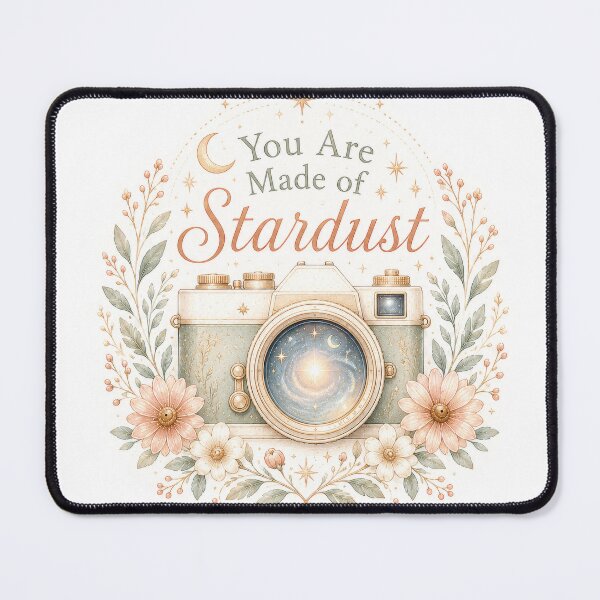 Item preview, You Are Made of Stardust Celestial Camera Boho Art designed and sold by CasadiFrequenza.