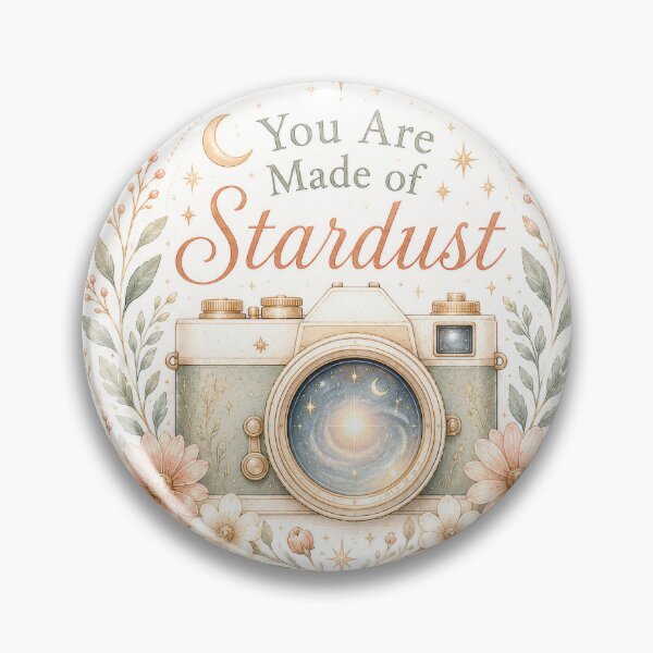 Item preview, You Are Made of Stardust Celestial Camera Boho Art designed and sold by CasadiFrequenza.