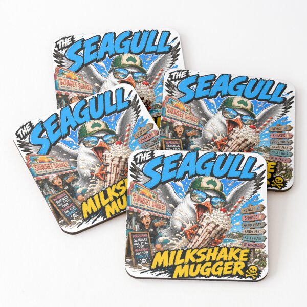 Item preview, Feathered Mischief Makers of Australia designed and sold by Holiday-Hunter.