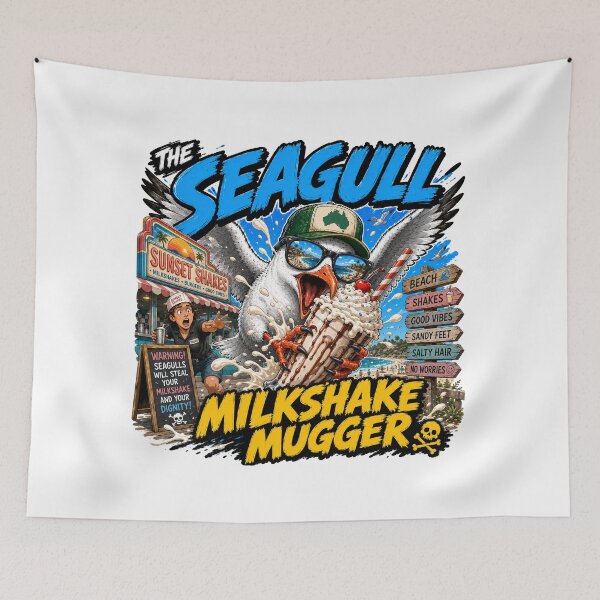 Item preview, Feathered Mischief Makers of Australia designed and sold by Holiday-Hunter.