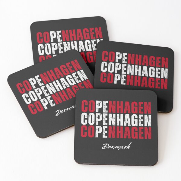 Item preview, Copenhagen Denmark, Souvenir Copenhagen designed and sold by Dressyourflag.