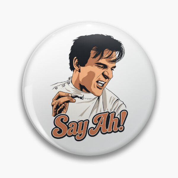 Item preview, Say Ah! Steve Martin Dentist Print designed and sold by MadcapPrints.