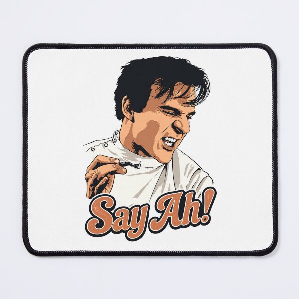 Item preview, Say Ah! Steve Martin Dentist Print designed and sold by MadcapPrints.