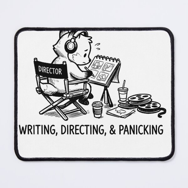 Item preview, writing, directing, & panicking designed and sold by cgurtlinger.