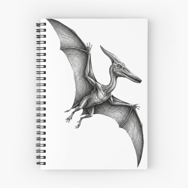 Item preview, Pterodactyl - Realistic Minimalistic Black and White designed and sold by Minimalisticaly.