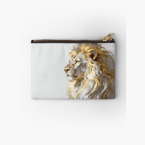 Item preview, Majestic Lion of Judah – Gold & Silver Christian Art | Biblical Faith Wall Decor designed and sold by Jesus-istheway.