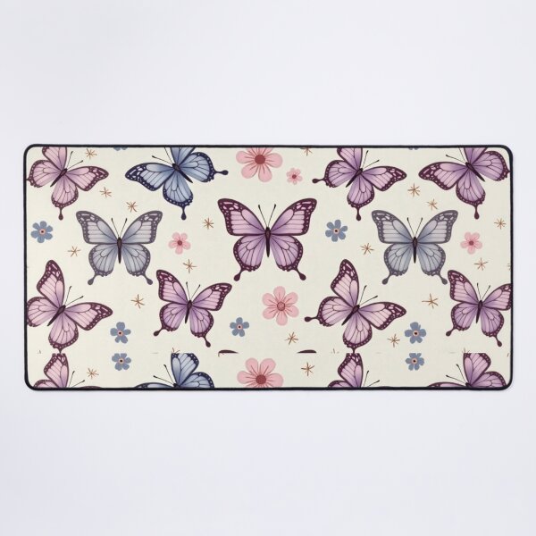 Item preview, Butterfly Dreams Pastel Watercolor Butterfly Floral Pattern designed and sold by PrincessJStudio.