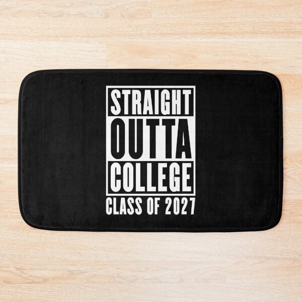Item preview, Straight Outta College Class of 2027 designed and sold by Cat Lady Designs.