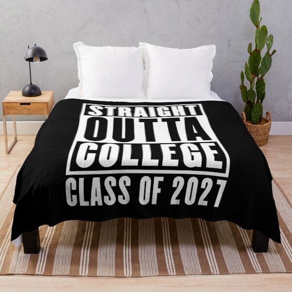 Item preview, Straight Outta College Class of 2027 designed and sold by Cat Lady Designs.